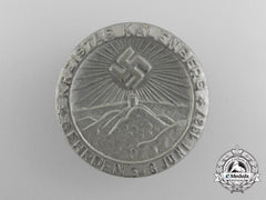 Germany, Nsdap. A 1937 Kalenberg Kreistag Tinnie