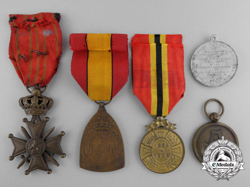 five_first_war_period_belgian_medals&_awards_a_7865