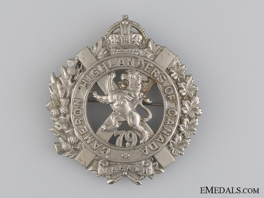 a79_th_cameron_highlanders_of_canada_glengarry_badge_a_79th_cameron_h_54525f410d9c6