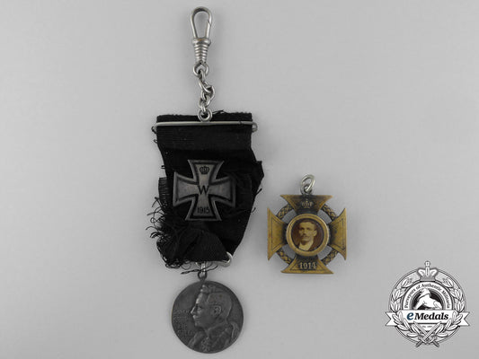two_first_war_german_iron_cross_badges_a_8048