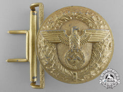 A Political Leader's Belt Buckle By Matthias Salcher