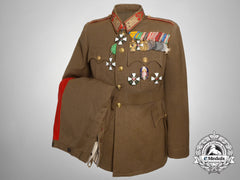 The Uniform & Awards Of Hungarian General Vitez Istvan Kudriczy; National Leader Of The Levente