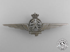 A Second War Royal Italian Air Force Fascist Era Electro-Mechanic Qualification Badge