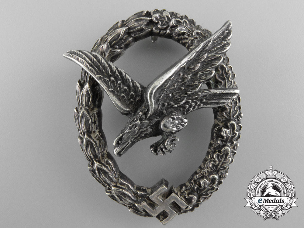 an_early_luftwaffe_air_gunner_badge_by_c.e.juncker,_berlin_a_8267