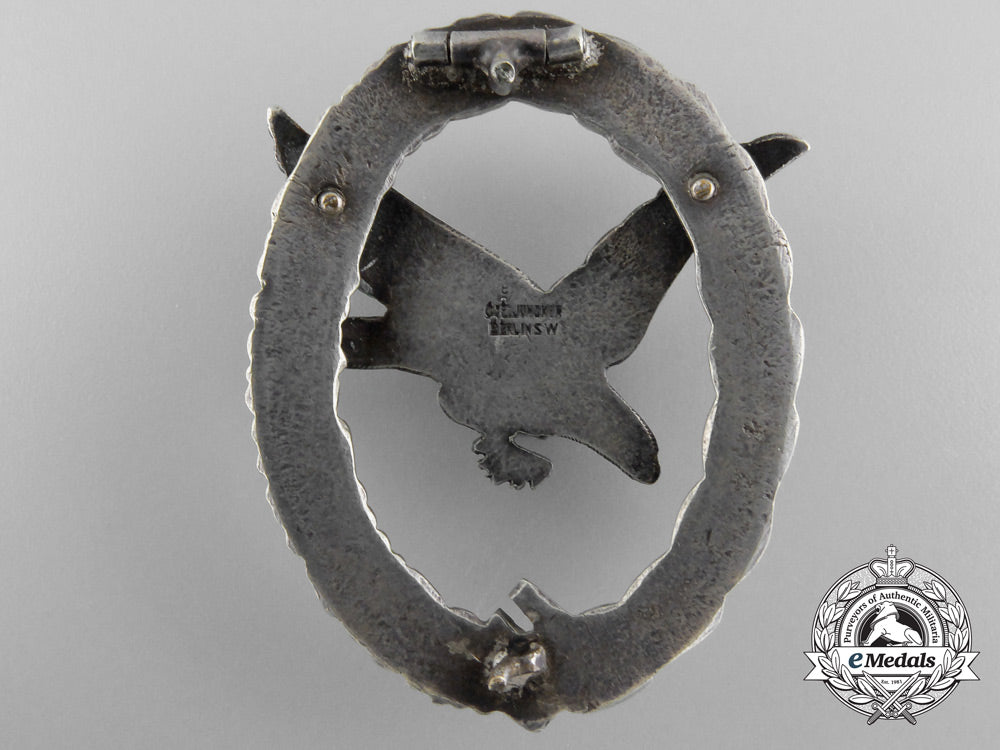 an_early_luftwaffe_air_gunner_badge_by_c.e.juncker,_berlin_a_8270