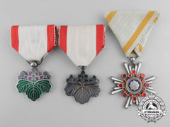 Japan, Imperial. Three Japanese Orders & Decorations