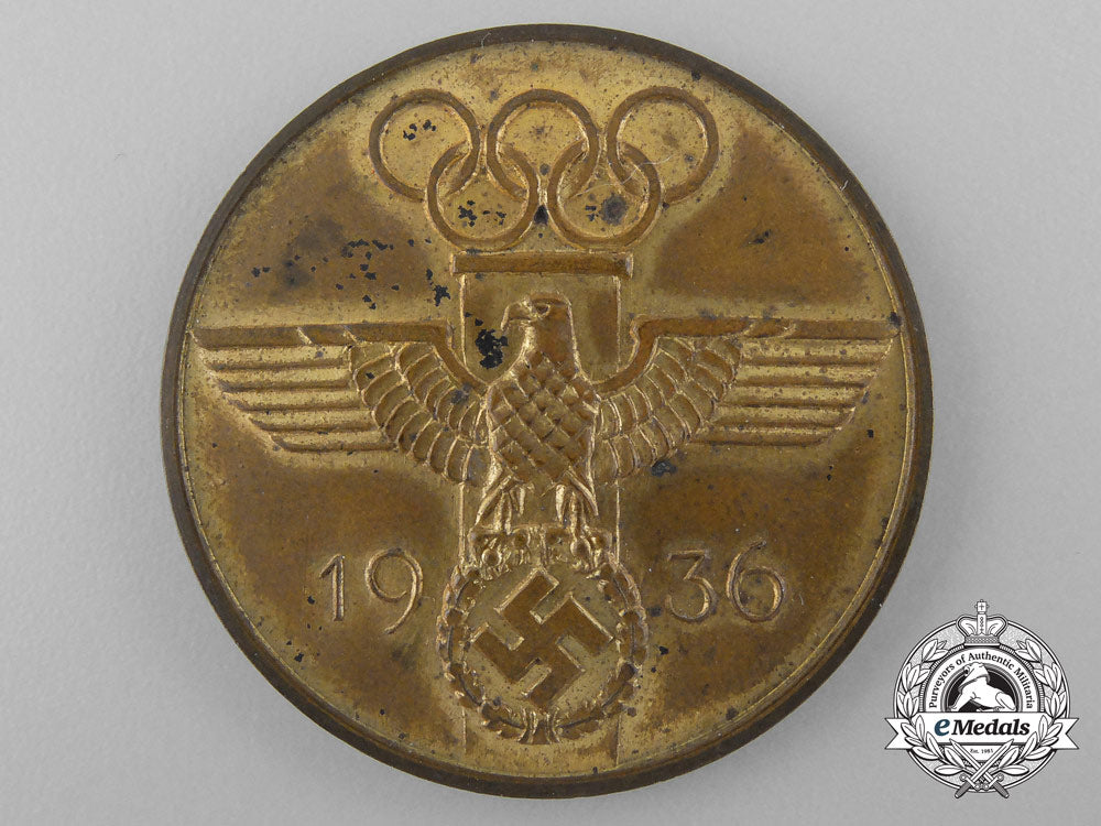 an_unusual1936_german_olympic_medal_prototype_with_miniature_a_8459