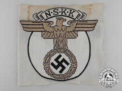 A Scarce Nskk (German National Socialist Motor Corps) Sport Shirt Insignia