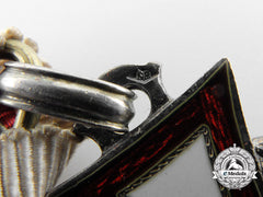Austria. A Military Merit Cross By Rothe With 2Nd Class Miniature