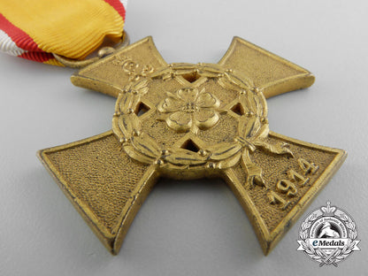 a1914-1918_lippe-_detmold_war_merit_cross;_second_class_a_8763