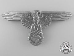 A Late War Ss Visor Cap Eagle