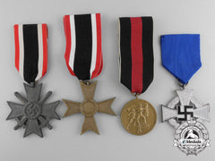 Four Second War Period German Medals & Decorations