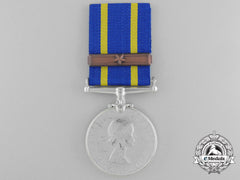 A Royal Canadian Mounted Police Long Service Medal; French Version