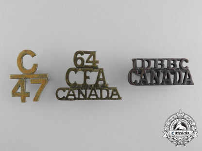 three_first_war_canadian_shoulder_insignia_a_8991