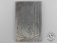 A German Ski Competition Plaque/Award