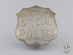 A Vancouver Special Police Badge