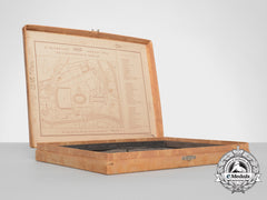 A Rare 1936 Xi Berlin Summer Olympic Games Grounds Model With Pin & Brochure
