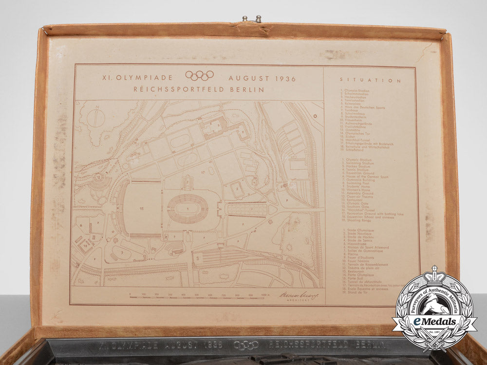 a_rare1936_xi_berlin_summer_olympic_games_grounds_model_with_pin&_brochure_a_9226