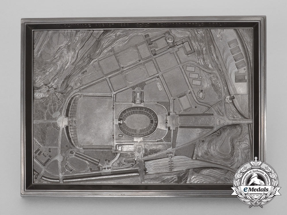 a_rare1936_xi_berlin_summer_olympic_games_grounds_model_with_pin&_brochure_a_9228