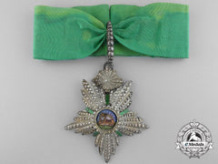 An Iranian Order Of Homayoun; Commander's Badge
