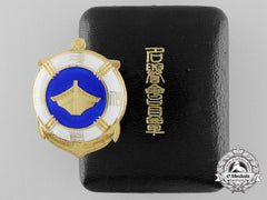 An Imperial Japanese Sea Disaster Rescue Association Badge