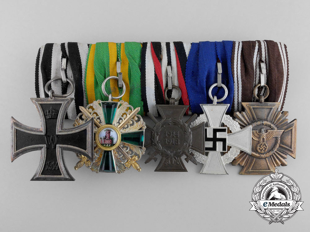 a_first_war_baden_order_of_zähringen_lion_medal_bar_a_9321