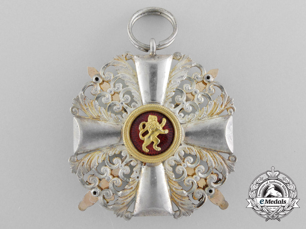 a_first_war_baden_order_of_zähringen_lion_medal_bar_a_9326