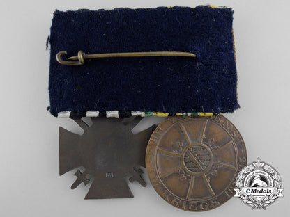 a_first_war_saxe-_meiningen_medal_pair_a_9406