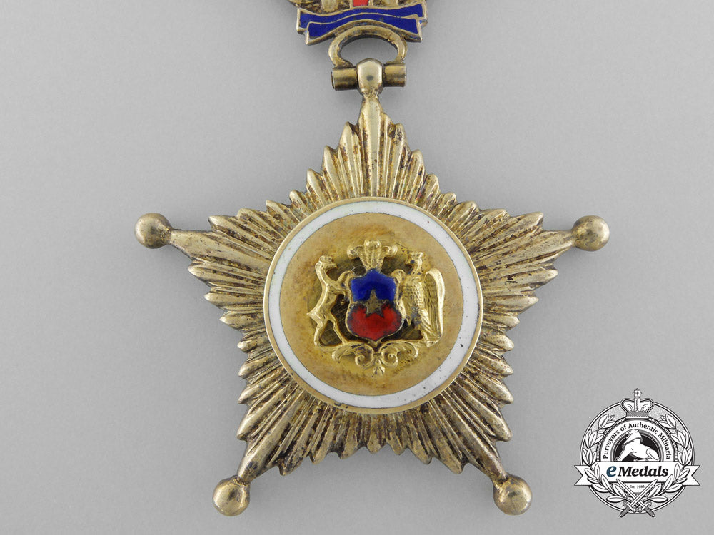 a_chilean_medal_for_twenty_years'_military_service_with_miniature&_case_a_9478