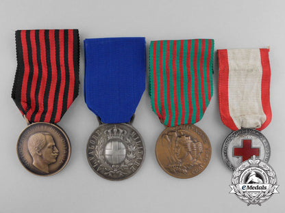 four_italian_medals,_decorations,_and_awards_a_9720