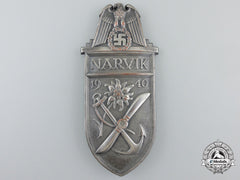 A Narvik Campaign Shield; Silver Grade