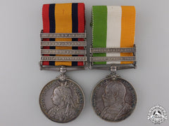 A Boer War Pair To The West Riding Regiment