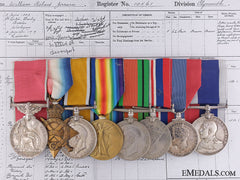 A British Empire Medal Group To The Royal Marine Light Infantry