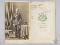 A British Indian Army Medical Officer Photograph; Surgeon Carmichael