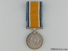 A British War Medal To The 43Rd Cameron Highlanders Cef