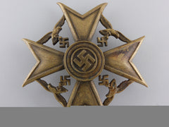 A Bronze Grade Spanish Cross By Junker