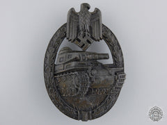 A Bronze Grade Tank Badge By Hermann Aurich