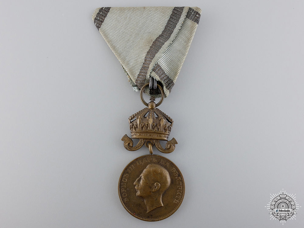 a_bulgarian_medal_for_merit;_bronze_grade,_type_vi(_tsar_boris_iii)_a_bulgarian_meda_549ed546033c9
