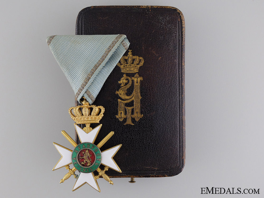 a_bulgarian_military_order_of_bravery;3_rd_class_officer_a_bulgarian_mili_53fc84553c13c