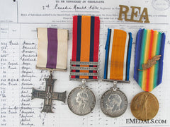 A Canadian Boer War And First War M.c. Officer's Group
