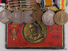 A Canadian D.c.m Medal Grouping To A Boer War Veteran