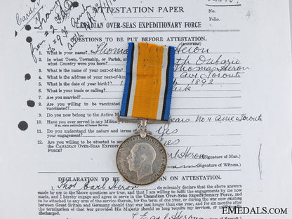 a_canadian_war_medal_to_captain_heron;9_th_field_ambulance_a_canadian_war_m_537cf687866bf