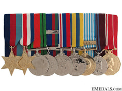 A Canadian Wwii & Korean War Group Of Nine