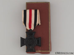 A Cased Non-Combatant Hindenburg Cross