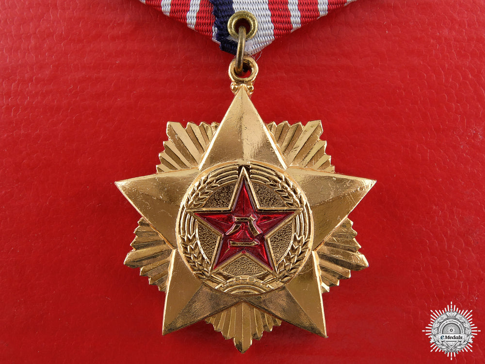 Chinese Service Ribbon A Chinese Meritorious Service Medal; Third Class – eMedals