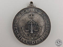 A City Of Montreal Police Medal For Merit