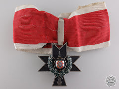 A Croatian Order Of Iron Trefoil With Oakleaves