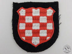 A Croatian Ss Volunteer Sleeve Shield