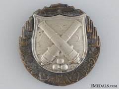 A Czechoslovakian Artilleryman's Proficiency Badge