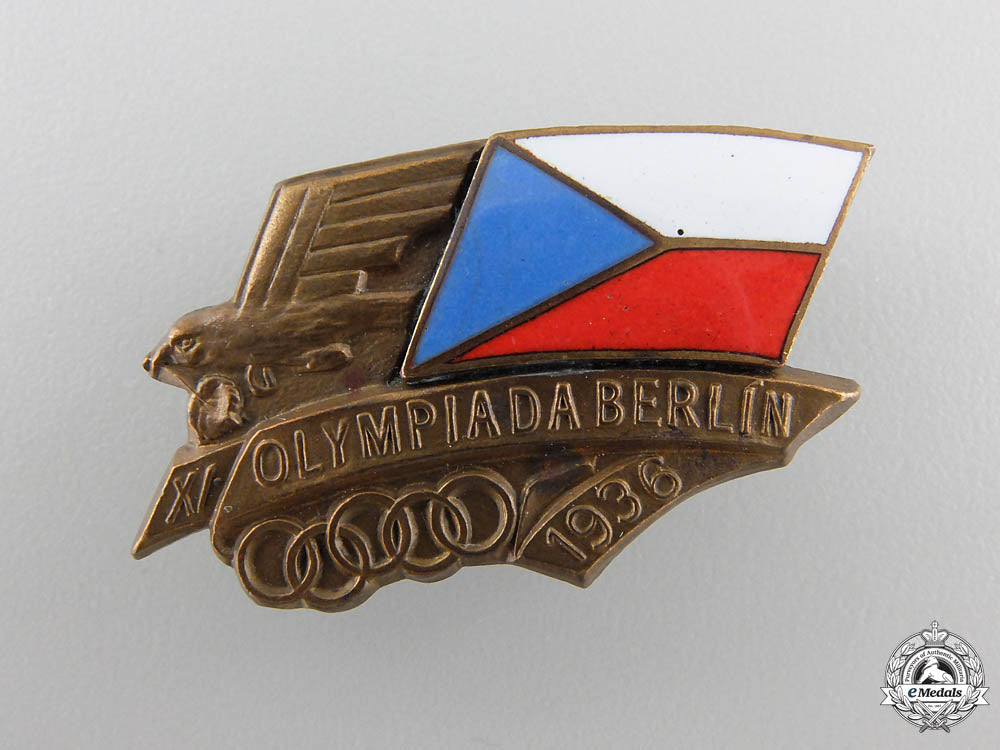 a_czechoslovakian1936_berlin_xi_summer_olympics_participants_pin_a_czechoslovakia_55bd150d2efee